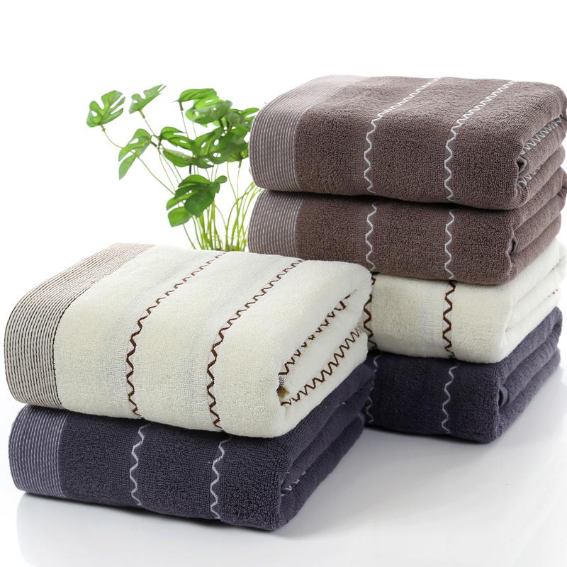 100% Cotton Hút Nước Người Lớn Tăng Khăn Tắm Khăn Mặt