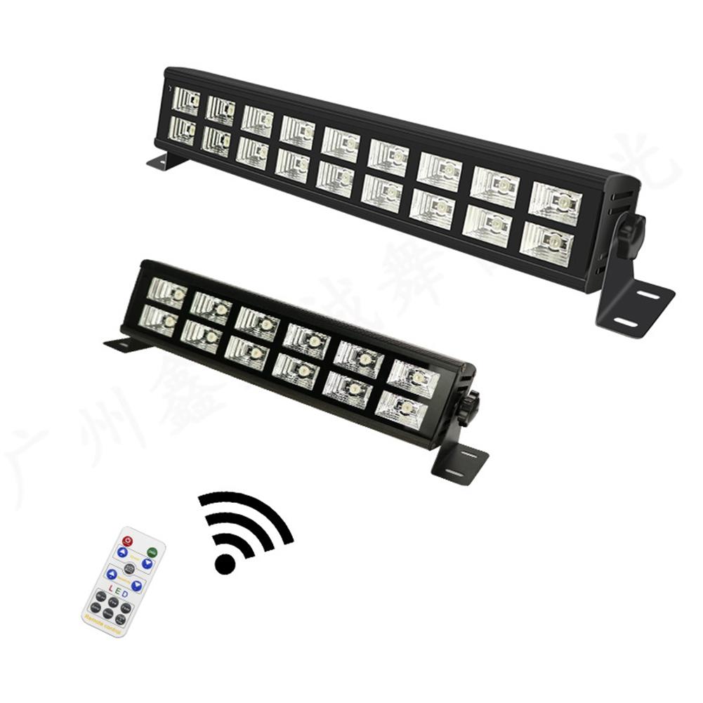 ĐÈN LED UV Tím Giai Đoạn có Điều Khiển từ xa DMX512 Điều Khiển Giọng Nói Thanh Đảng Câu Lạc Bộ Disco Đèn Giáng Sinh Ứng Sân Khấu Ánh Sáng