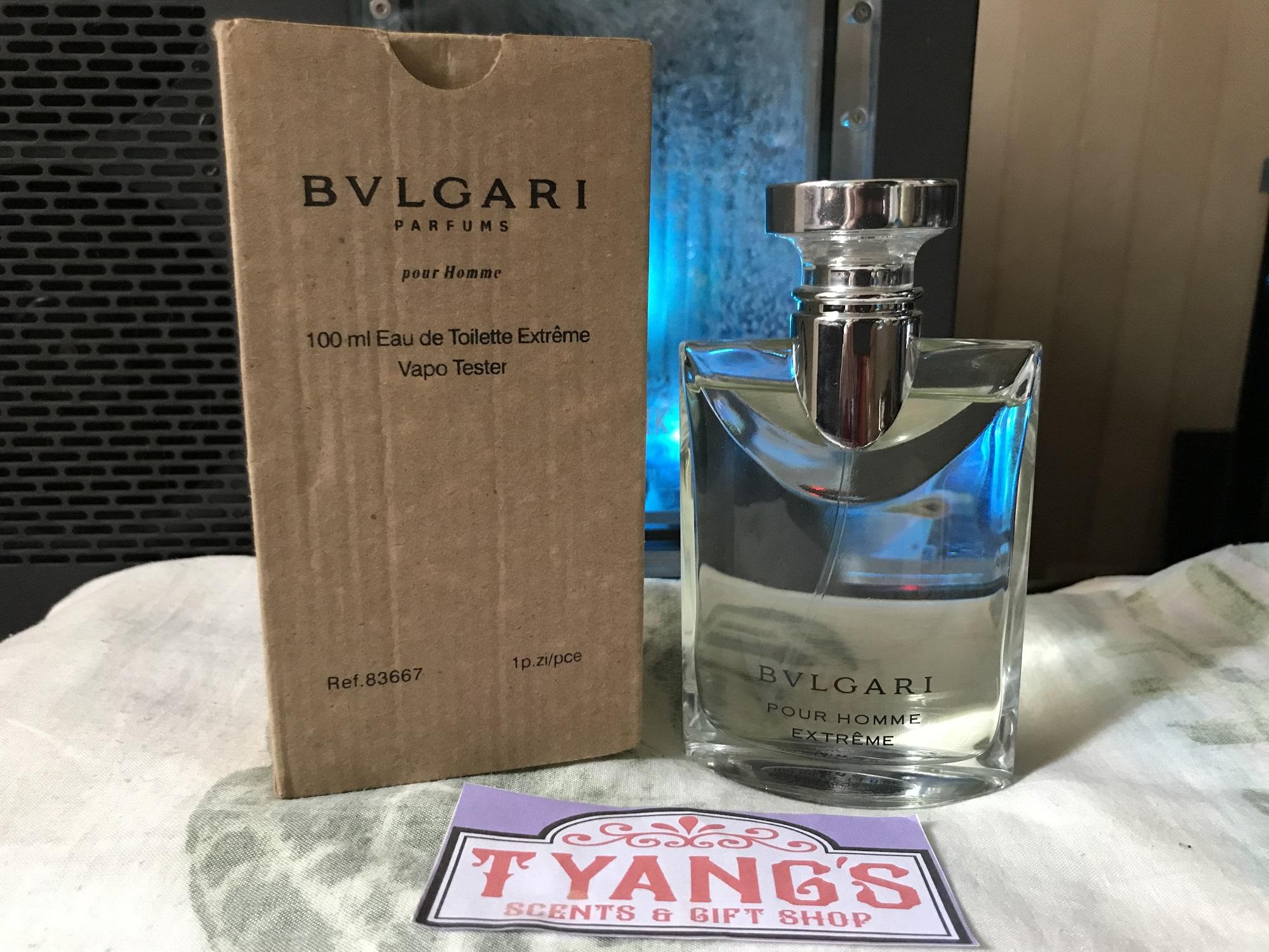 bvlgari tester perfumes