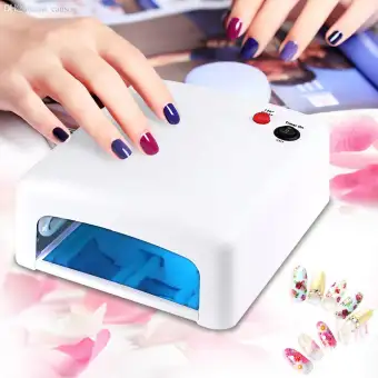 36w Gel Curing Uv Lamp Eu Plug Nail Lamp Curing Light Nail Art Dryer