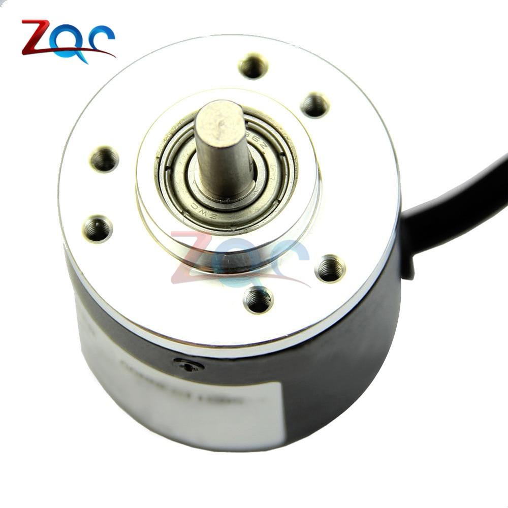 1000P/R 1024P/R 600P/R 400P/R 360P/R 200P/R 100P/R Encoder  Incremental Rotary Encoder AB phase encoder 5V-24V Two Phases Shaft