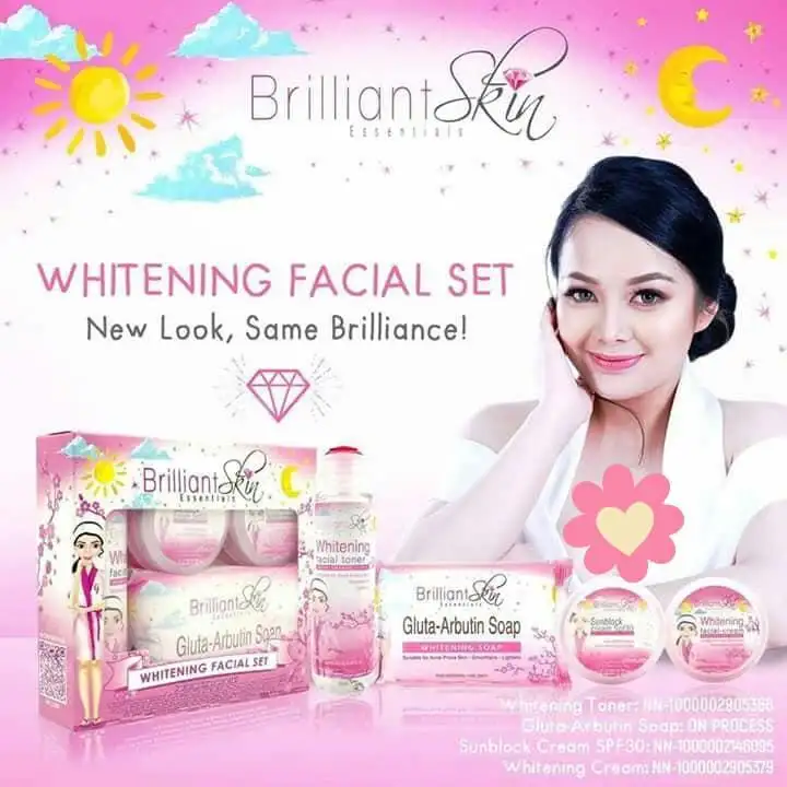 skin brightening set