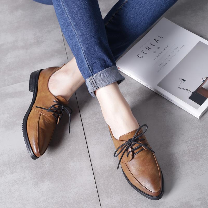 leather shoes for women