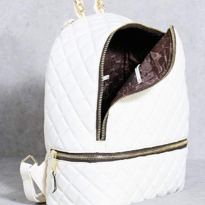aldo backpack white