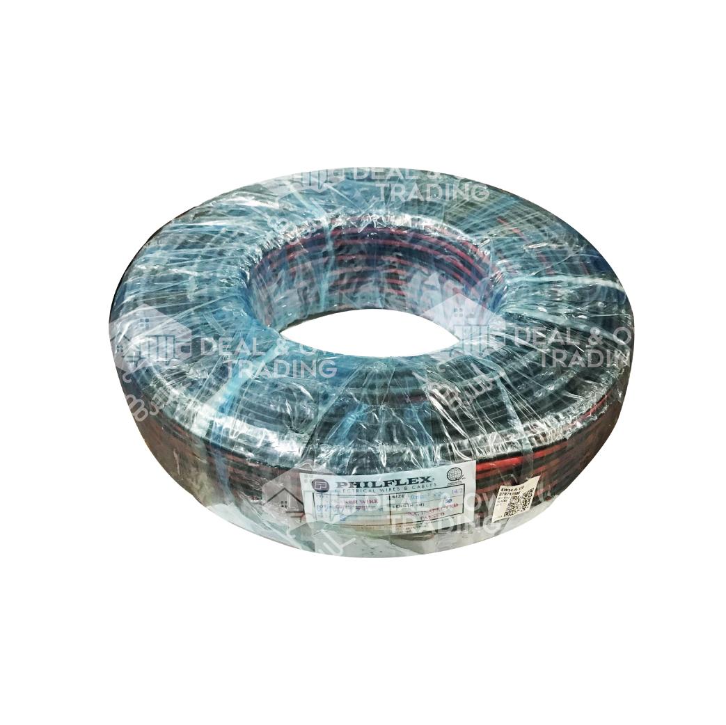 Philflex 14/2 Speaker Wire Black and Red Pure Copper 150Meters Lazada PH