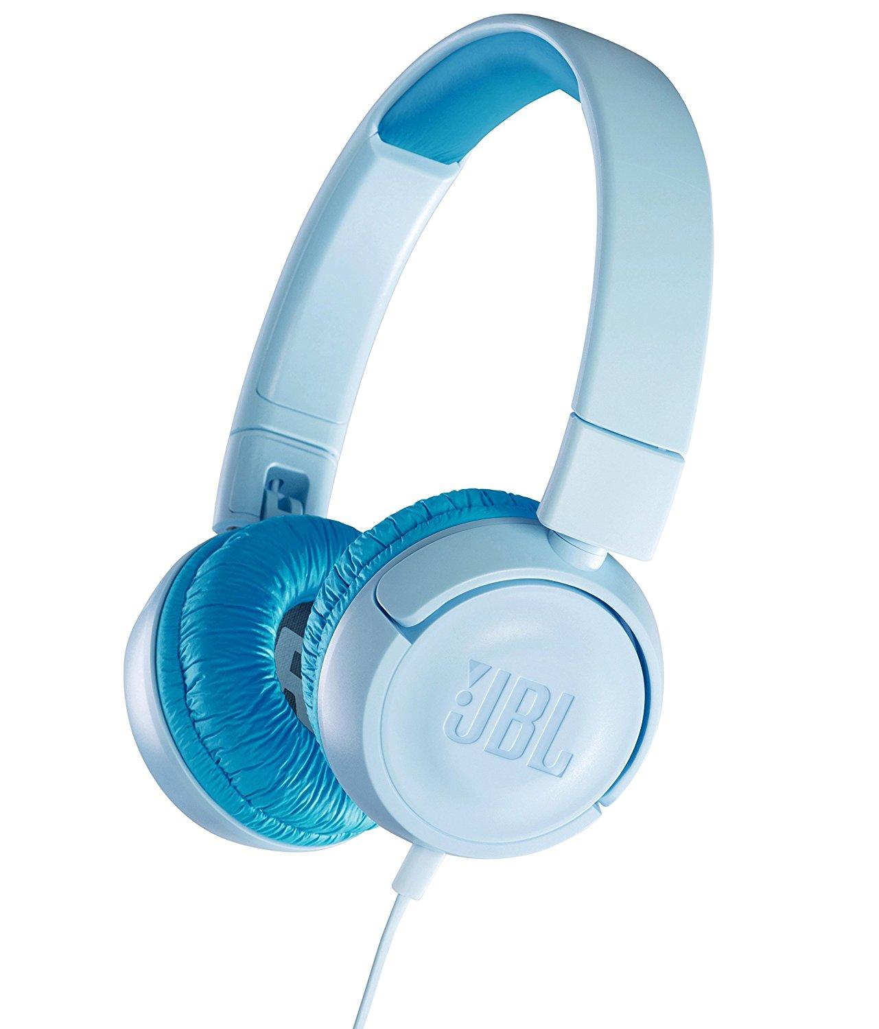 JBL JR300 Kids On-Ear Headphones (Ice Blue) | Lazada PH