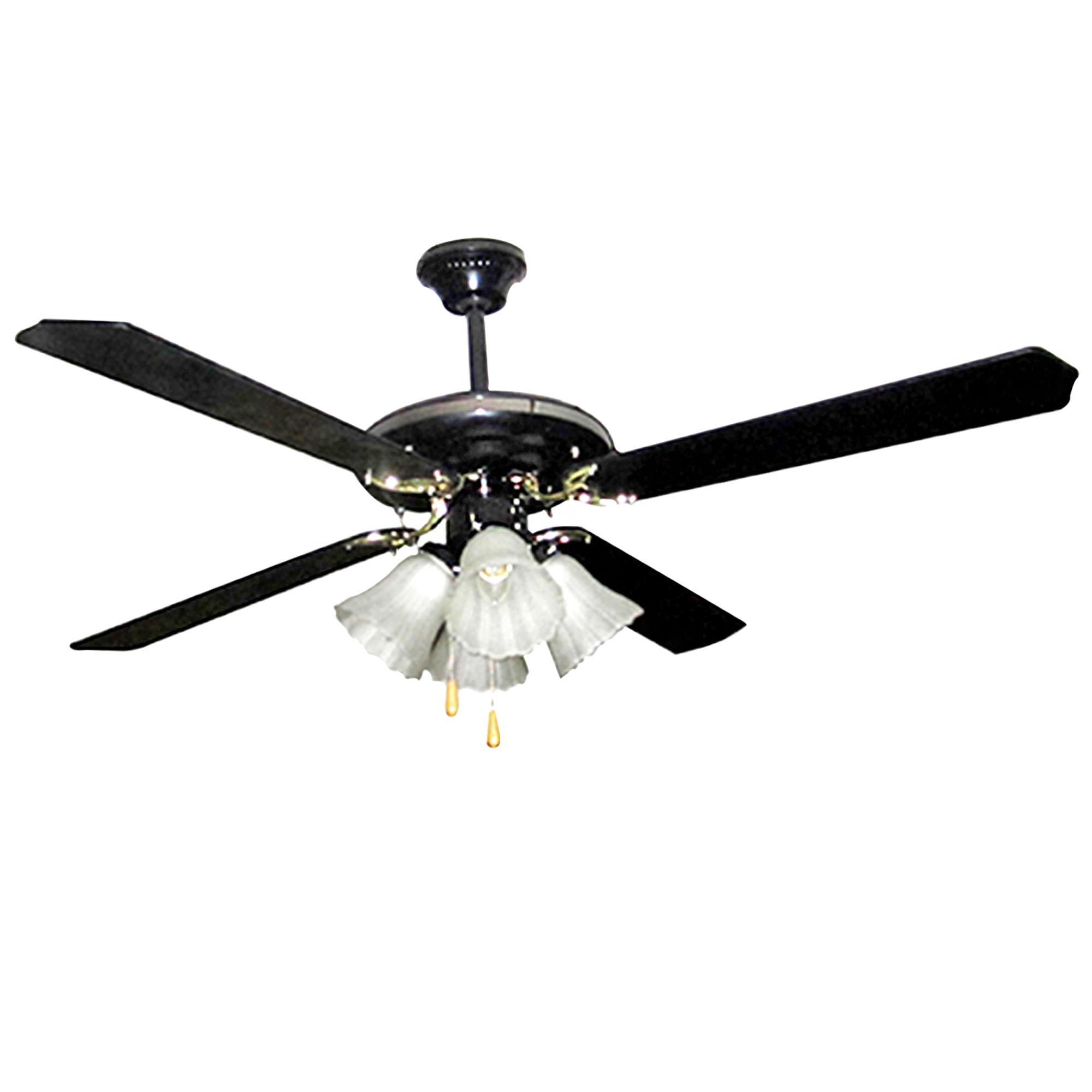 American Star Decorative Ceiling Fan 52 With 4 Blades And 4 Lights