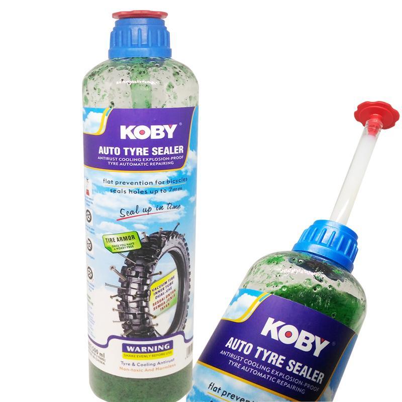 Motorcycle Original Auto Koby Tire Sealant Liquid AntiFlat Tyre For