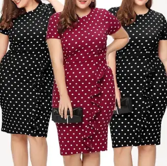 cheap red dresses plus size