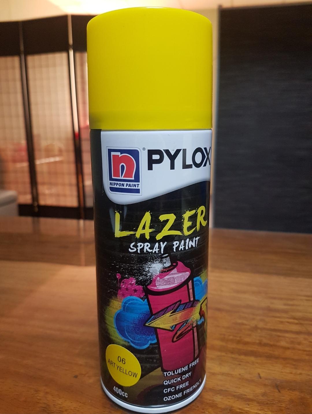 Pylox Spray Paint 06 Art Yellow Lazada PH