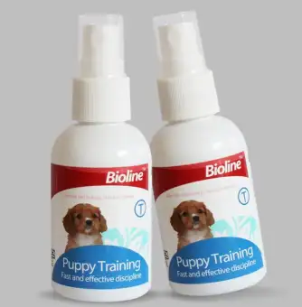 puppy pad training spray