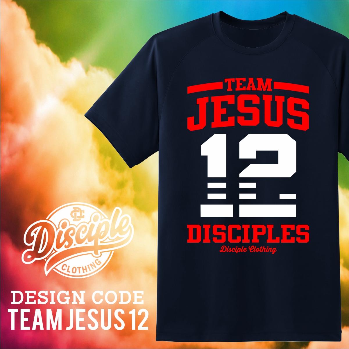 Disciple Clothing Christian Inspirational Team Jesus Shirt | Lazada PH