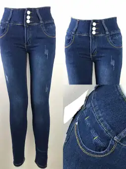 tattered bottom jeans