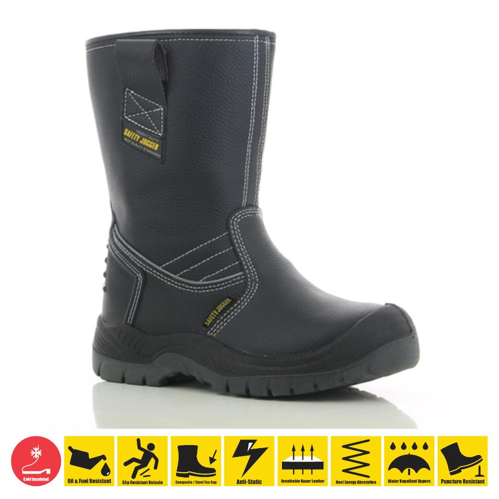 Safety Jogger Bestboot Steel Toe Black 
