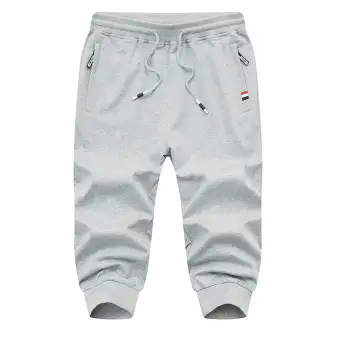 cotton capri sweatpants