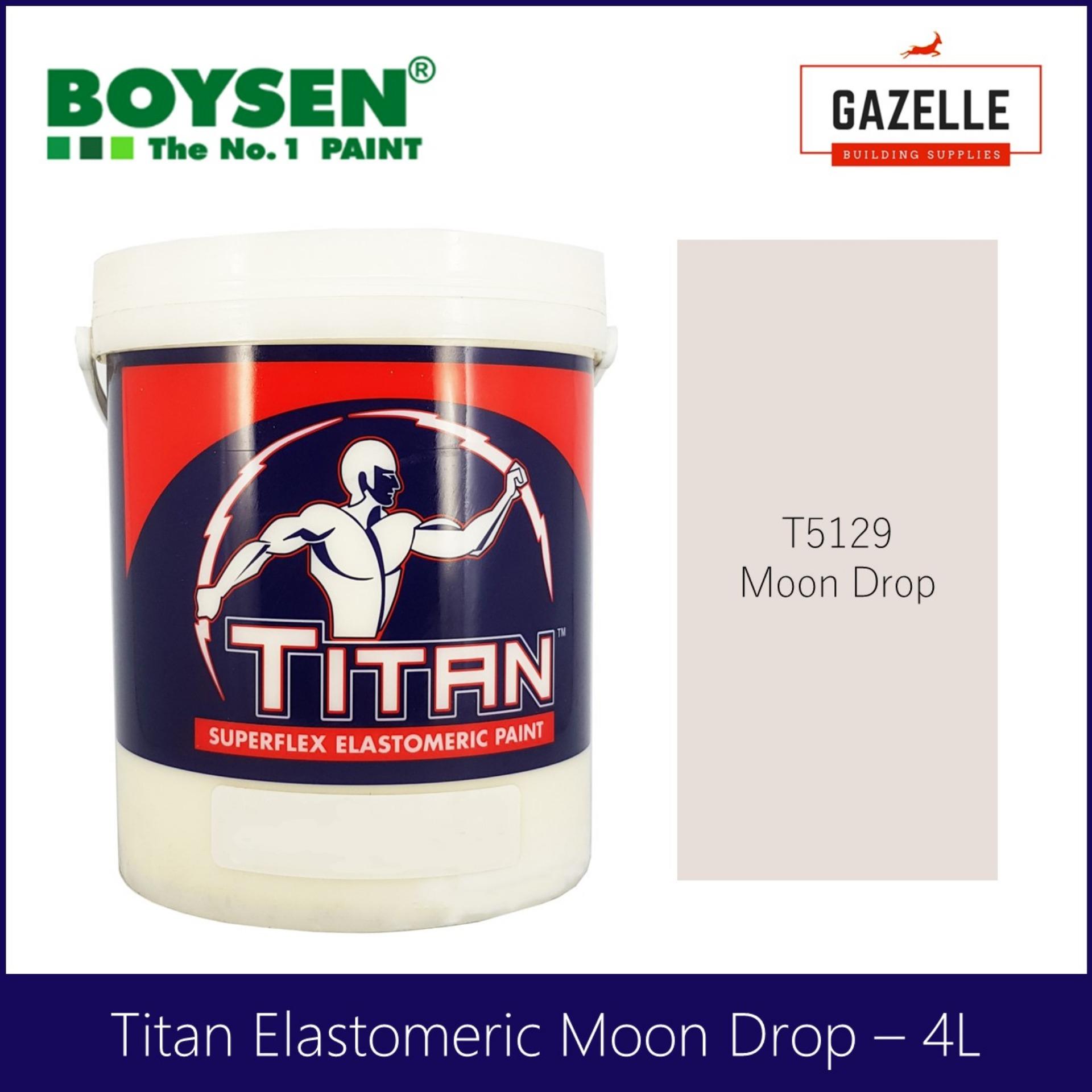 Titan Elastomeric Paint Moon Drop 4L Lazada PH