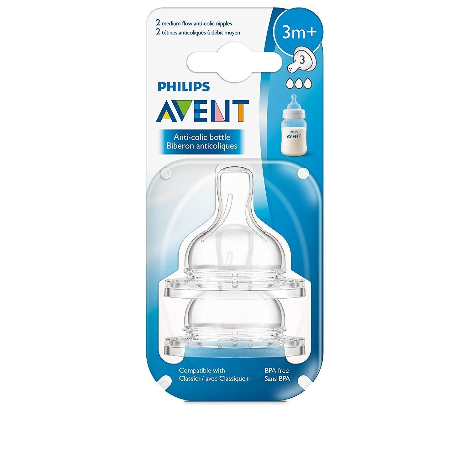 avent classic nipple medium flow