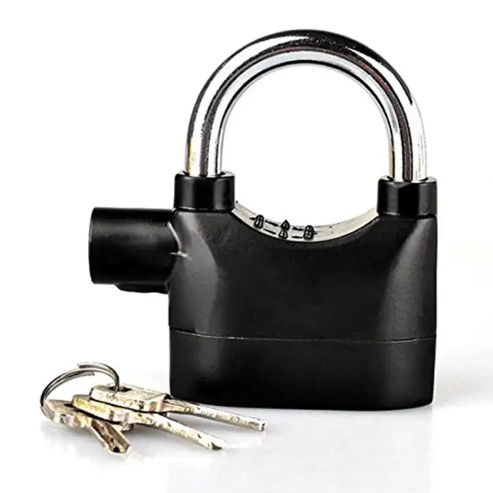 black padlock