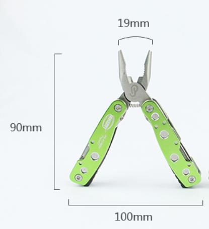 Pince Multifonction 9 En 1 Jakemy Outdoor JM-PJ1002 – Outil De Survie Compact Avec Pince, Couteau, Ouvre-Bouteille Et Plus – Idéal Camping Et Bricolage