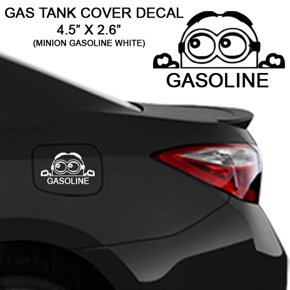 gas tank cover decal car sticker minion gasoline white lazada ph gas tank cover decal car sticker minion gasoline white