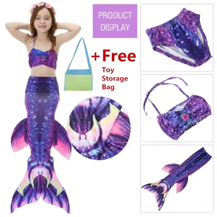 Lazada mermaid swimsuit Clearance
