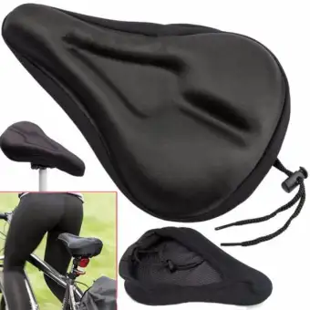 6098 New Bike Bicycle Cycle Extra Comfort Pad Cushion Cover For