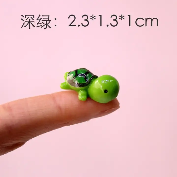 Little Turtle Doll Doll Color Turtle Mini Ornaments Cute Cartoon Micro View Succulent Potted Plant Decorations Lazada Singapore