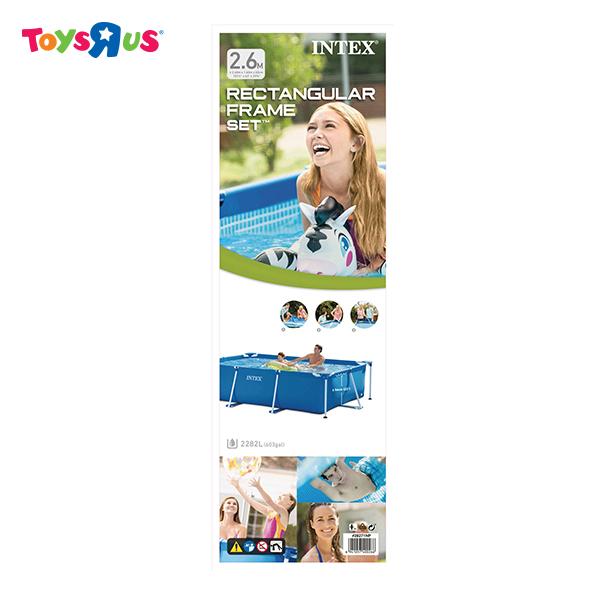 Intex Rectangular Frame Set (2.60 m x 1.60 m x 65 cm) | Lazada 
