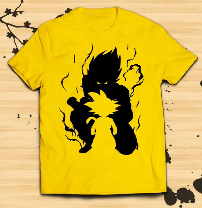 Dragon Ball Z Anime Saiyan Son Goku Customized Shirt Lazada Ph