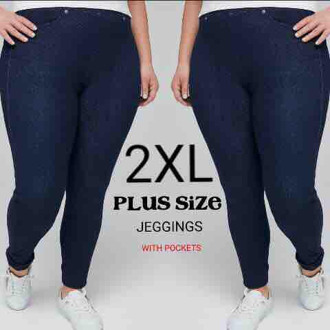 Jeggings for plus size ladies Clearance