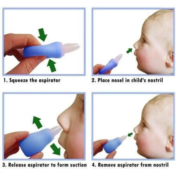 best way to suction baby nose