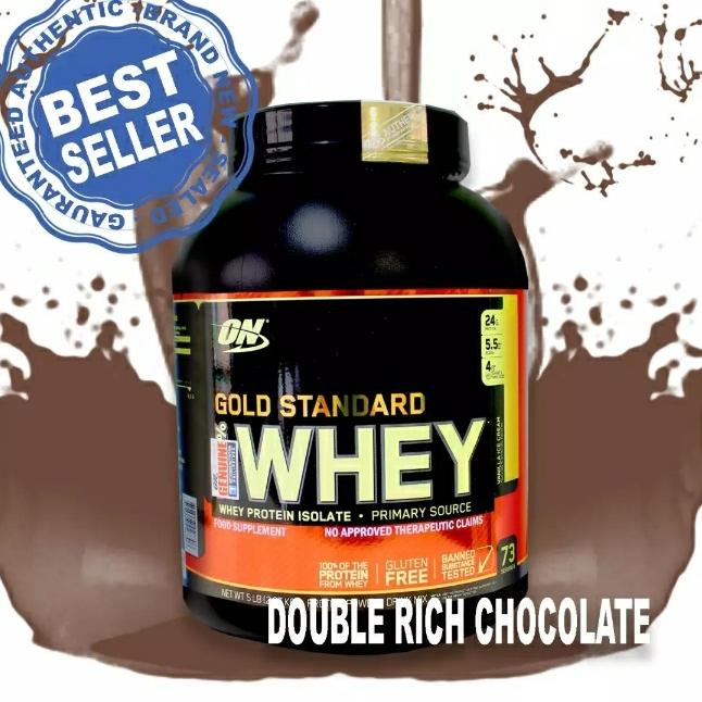 Optimum Nutrition 100 whey Gold Standard Double Rich Chocolate 2 lbs