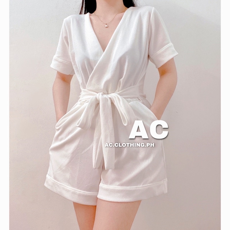 PLAIN SHERYL ROMPER (BY AC.CLOTHING.PH) Lazada PH