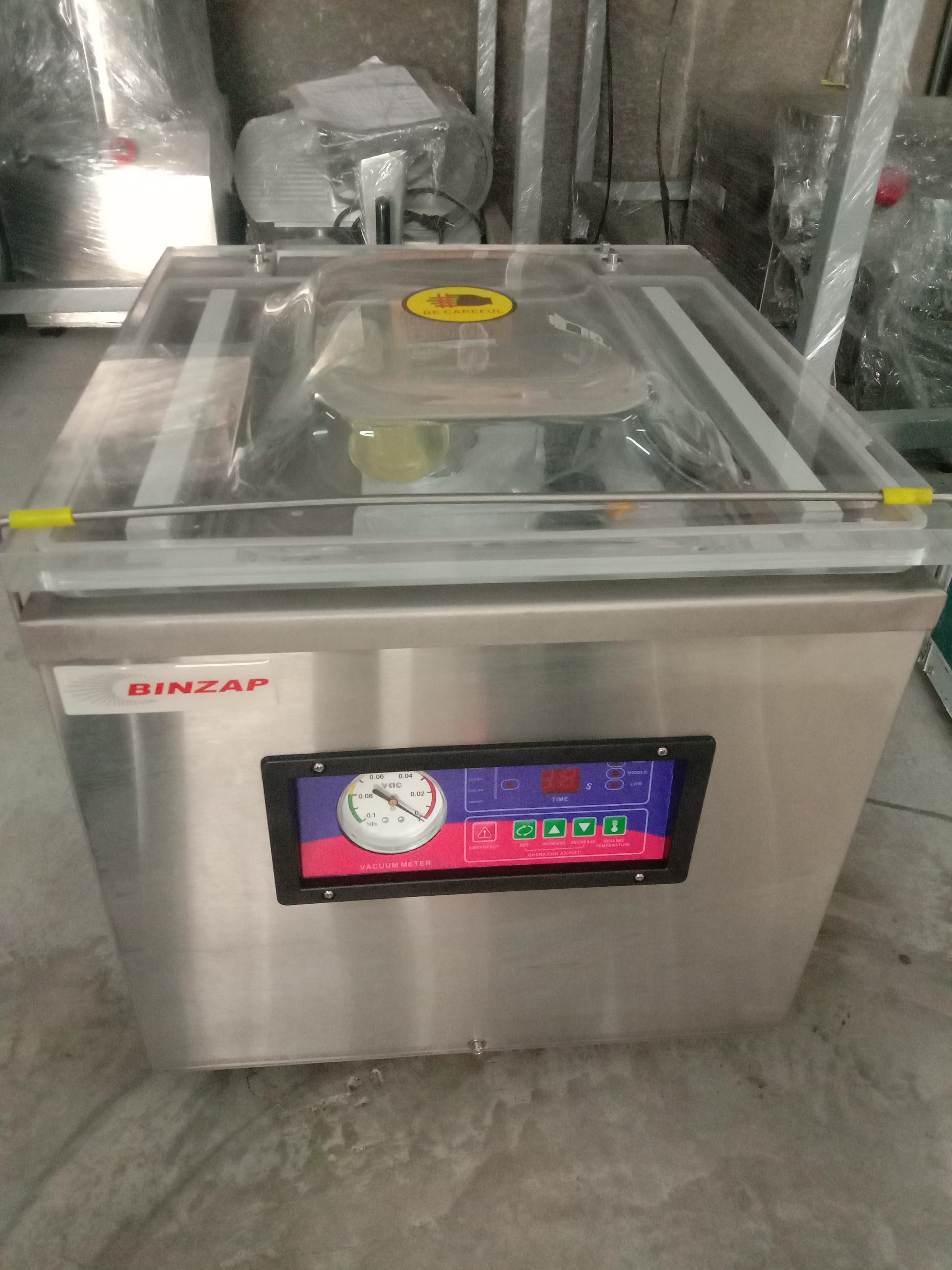 Binzap DZ350 table top vacuum machine Double Single sealer Commercial