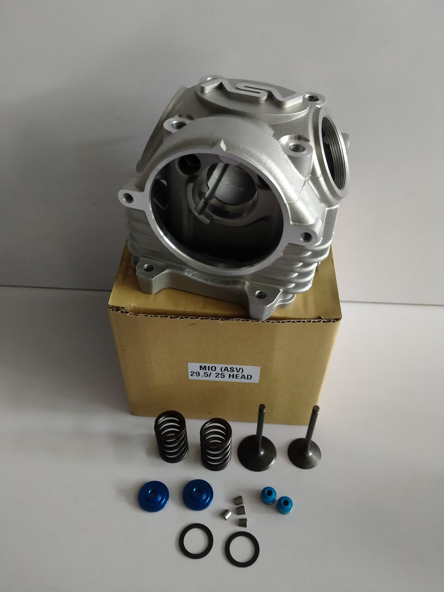 Cylinder head big valve mio 29.5/25/5mm asv Lazada PH