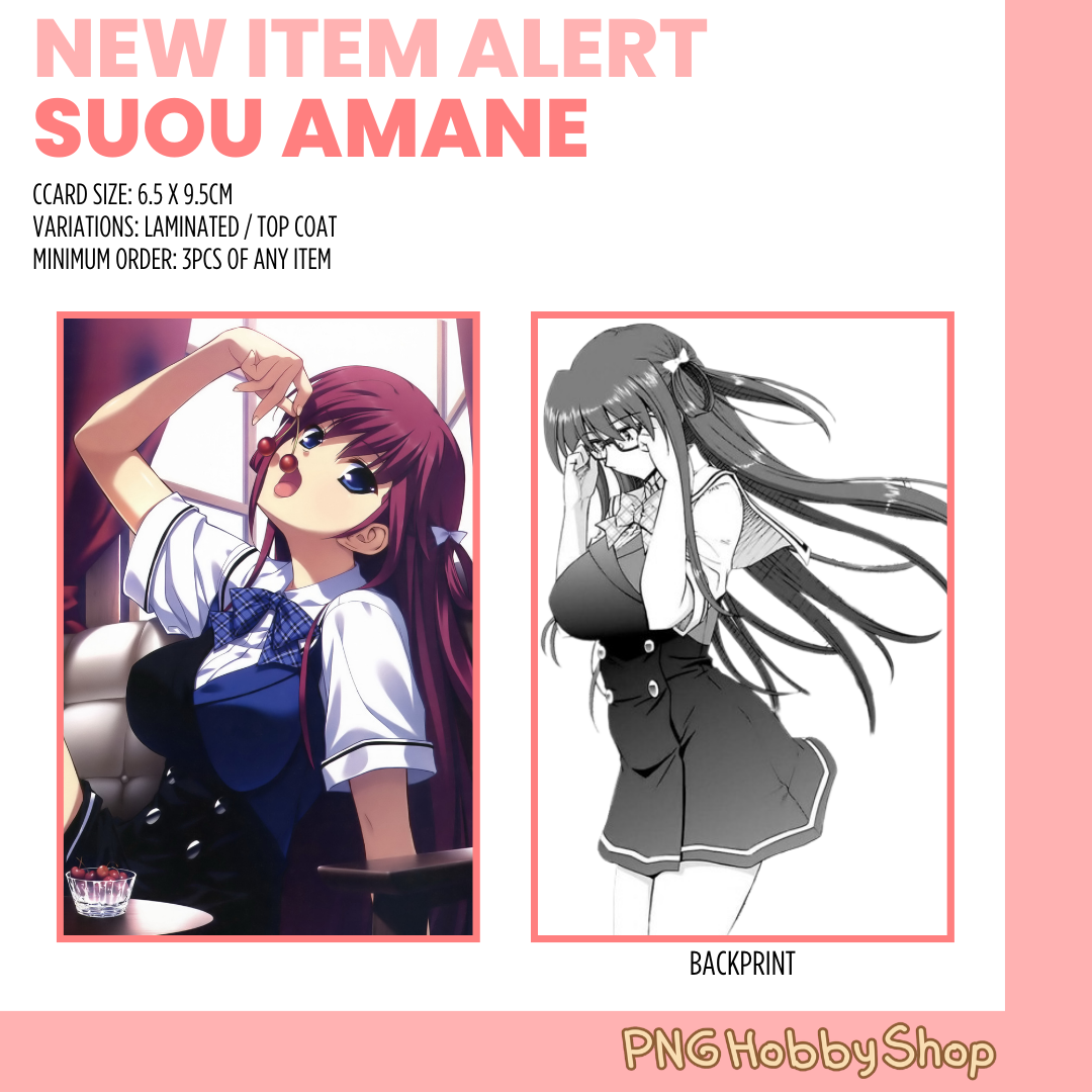 AmiAmi [Character & Hobby Shop]  Grisaia no Rakuen - Case Packed Memo  Sheet: Amane Suou(Released)
