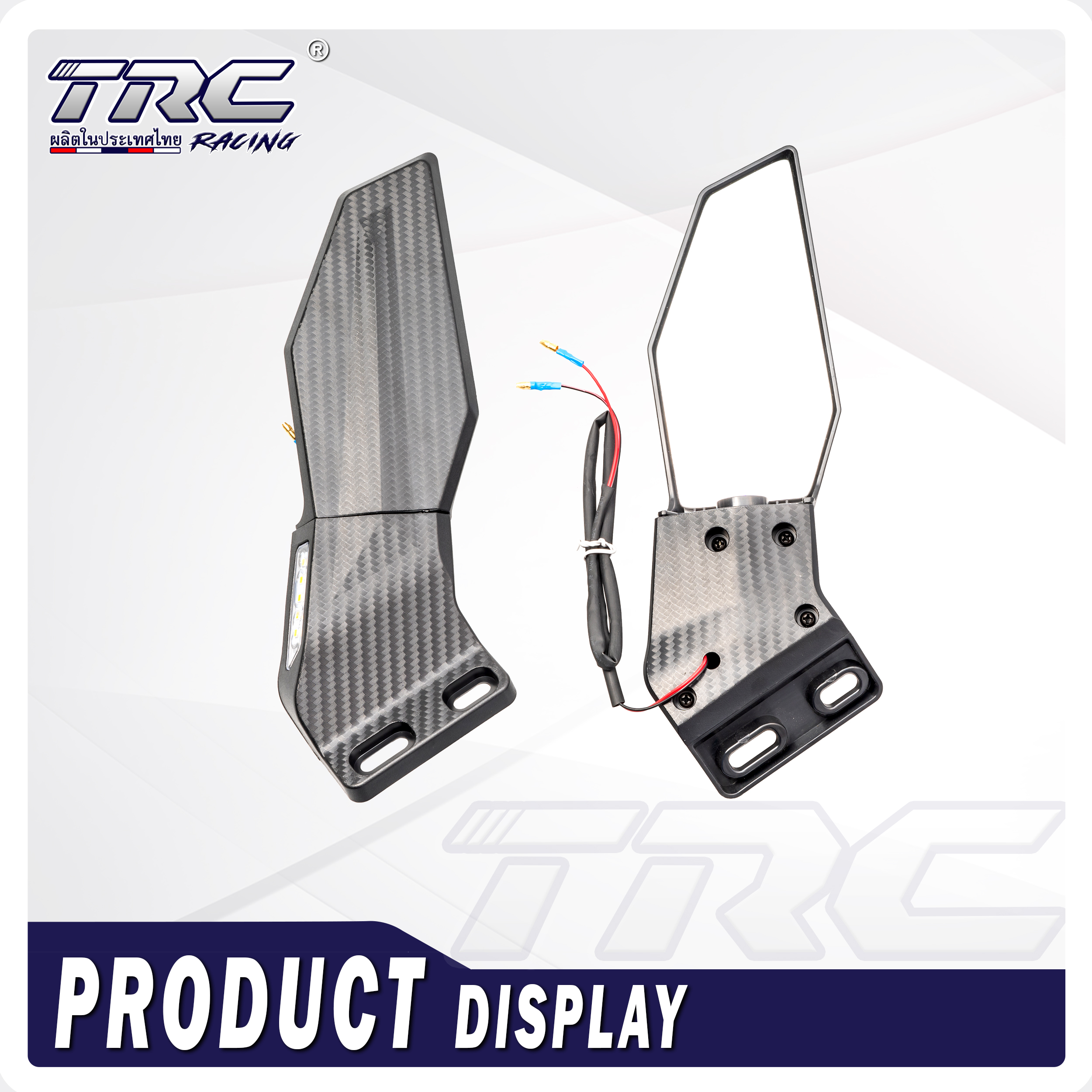 TRC Trading Side Mirror With Signal Light for Nmax v1/v2 Modified Made ...