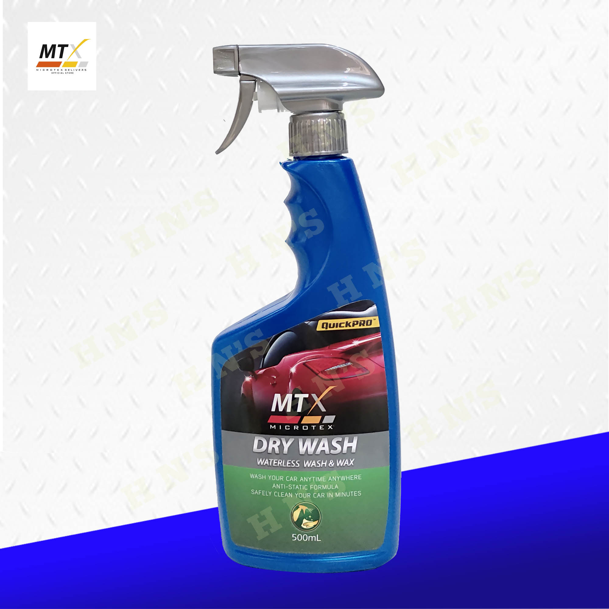 MICROTEX (MTX) Dry Wash Waterless Wash & Wax 500ml Lazada PH