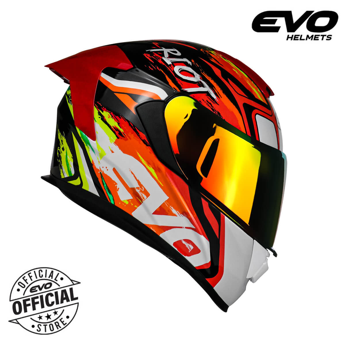 EVO GT-PRO Riot Dual Visor Full Face 
