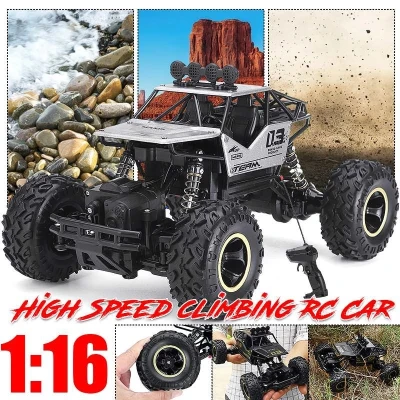 1:16 4WD NEW RC Car Remote Control High Speed Vehicle 2.4Ghz Electric Toys Monster Truck Buggy Off-Road Toys Surprise Gifts(Foam Box)