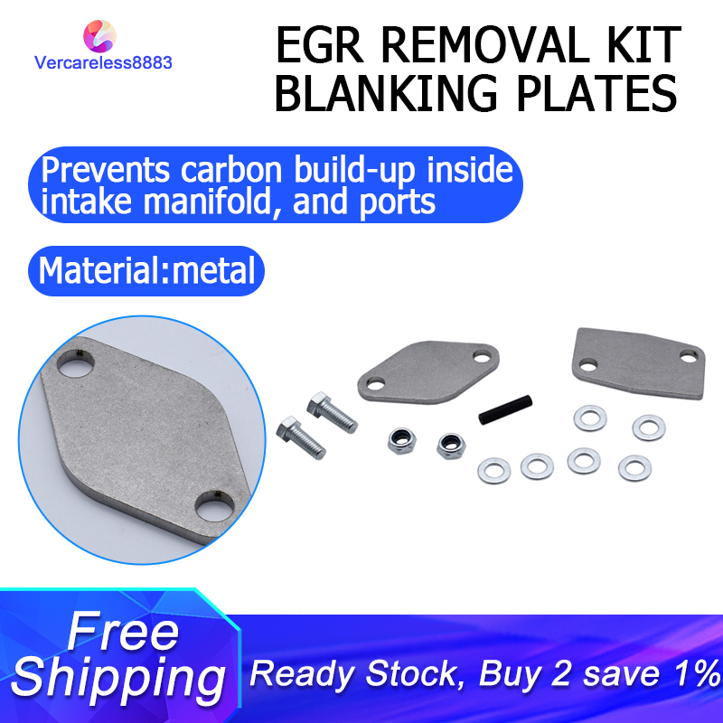 EGR Removal Kit Blanking Plates for Mitsubishi Shogun Pajero Delica