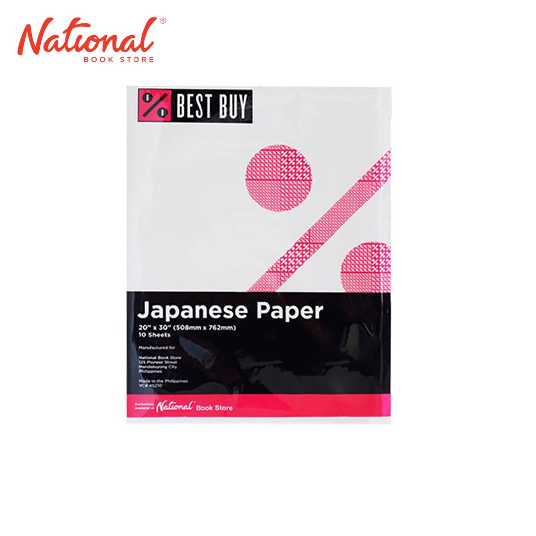 Best Buy Japanese Paper 20X30 10S White Lazada PH