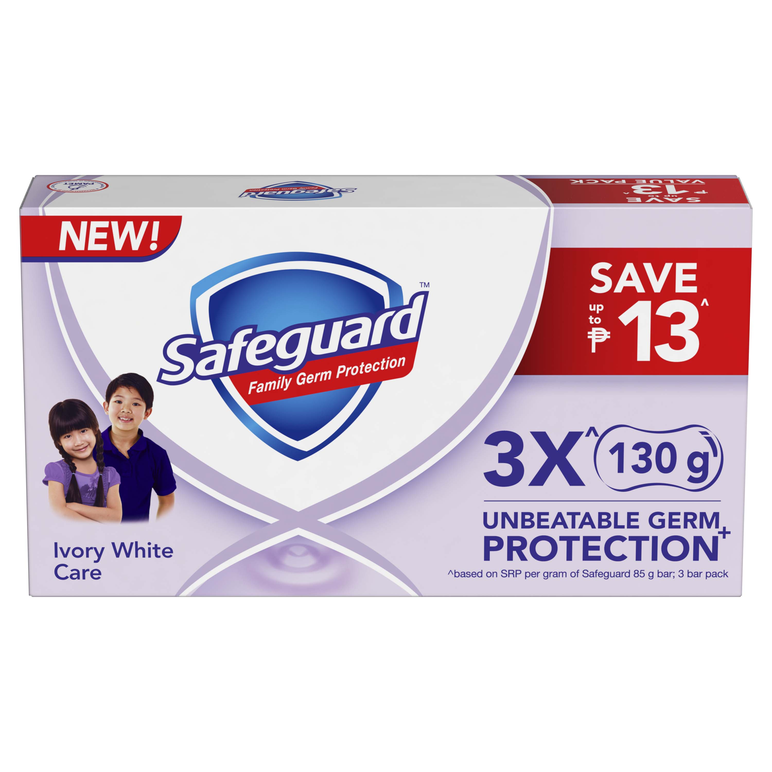 SAFEGUARD Bar Soap 3pid Pack Ivory White 130g Lazada PH