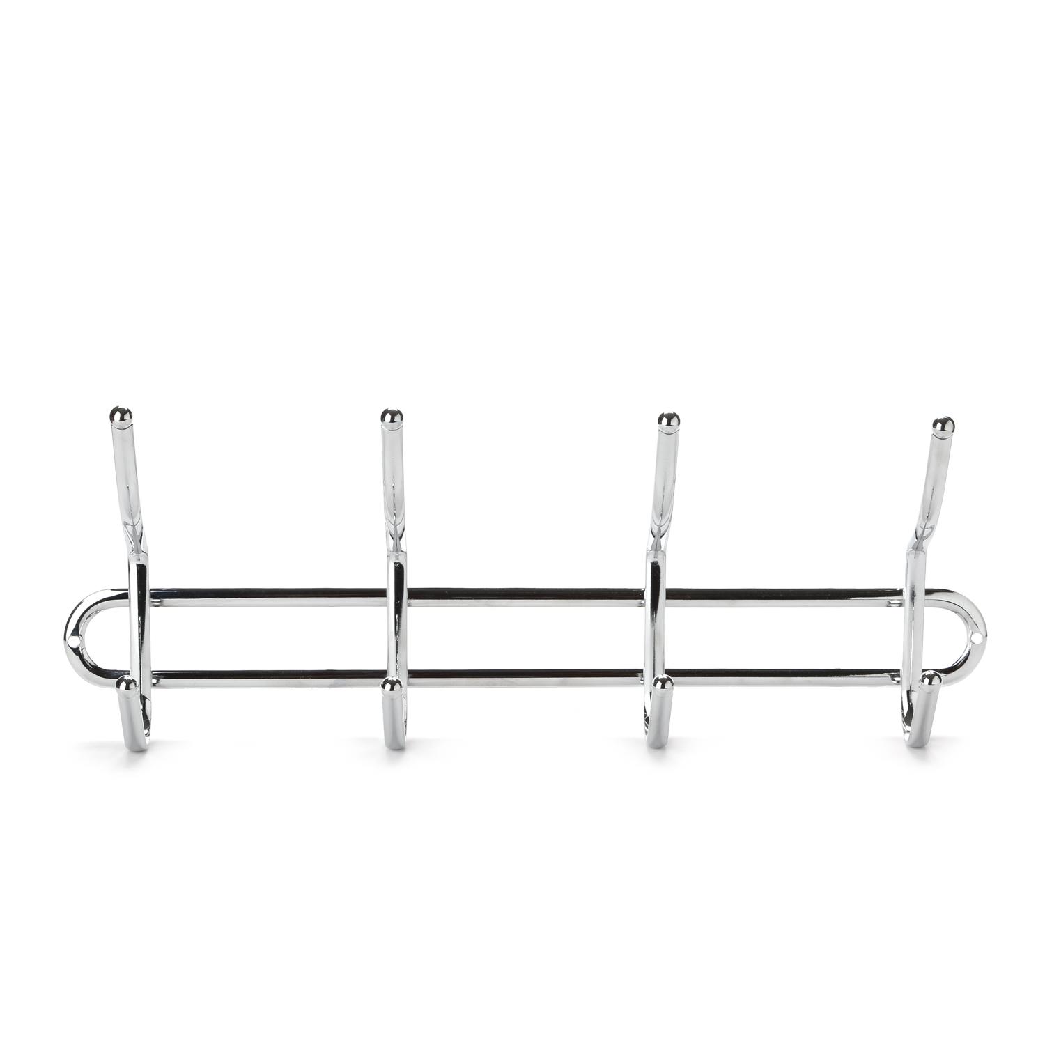 Cascade Metal Wall Hanger with 4 Hooks
