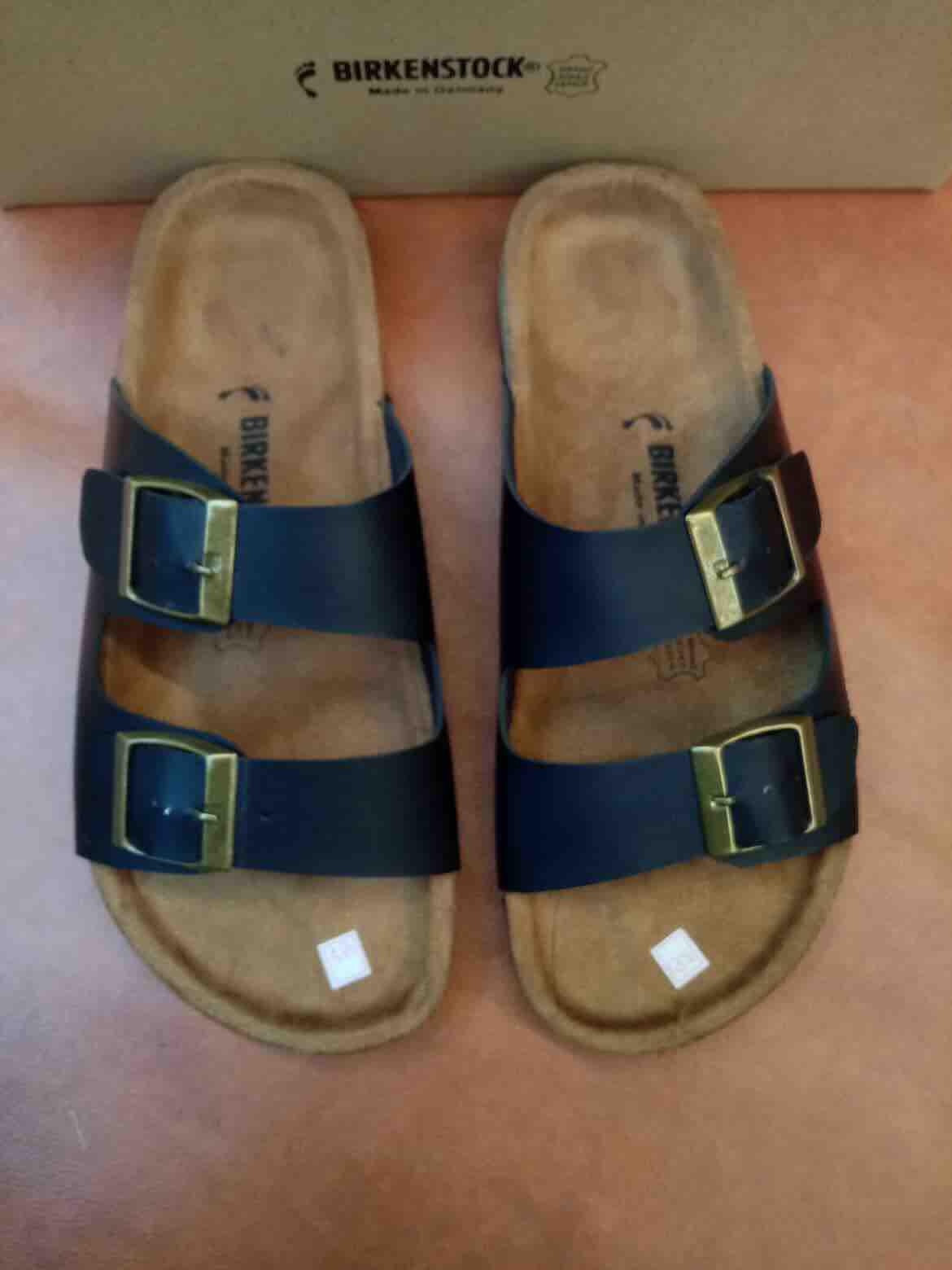 birkenstock two strap black