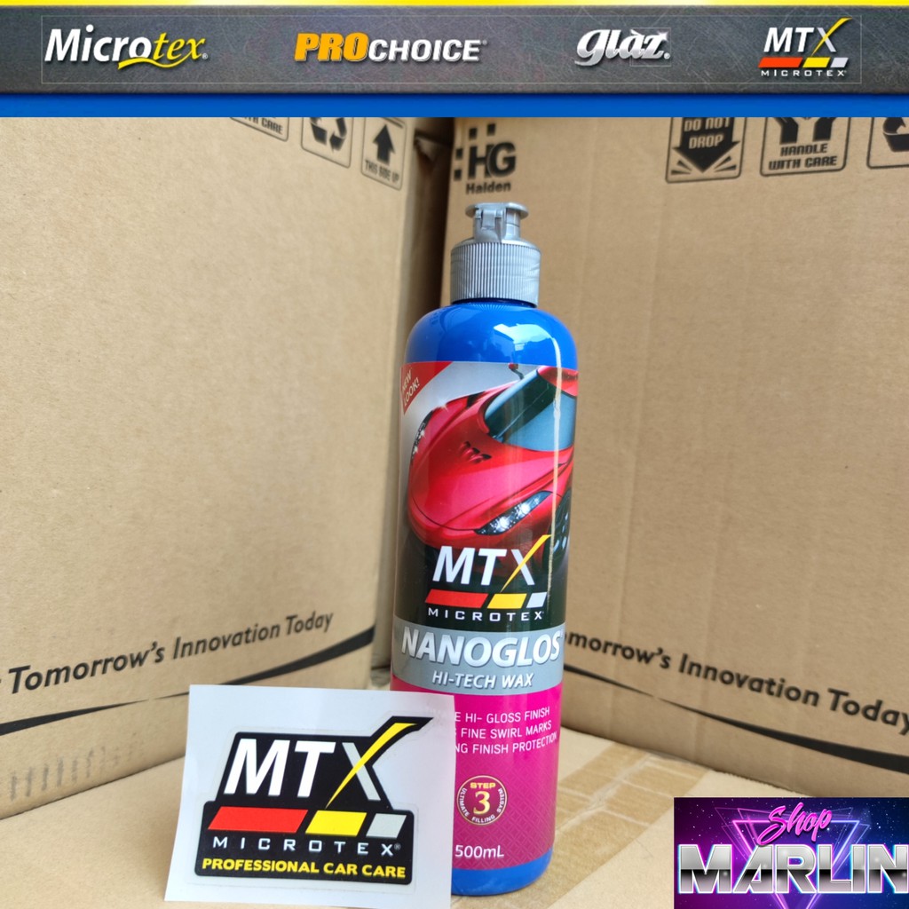 Microtex MTX Nanoglos HiTech Carnauba Wax 500mL Lazada PH