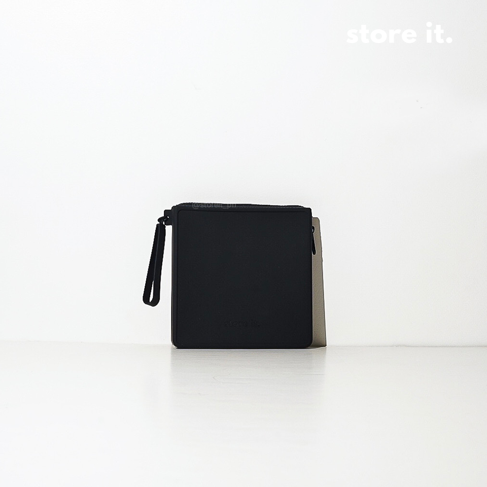 Store It Zip Pods Plus+ (Silicone Zipper Pouch) with the wrist