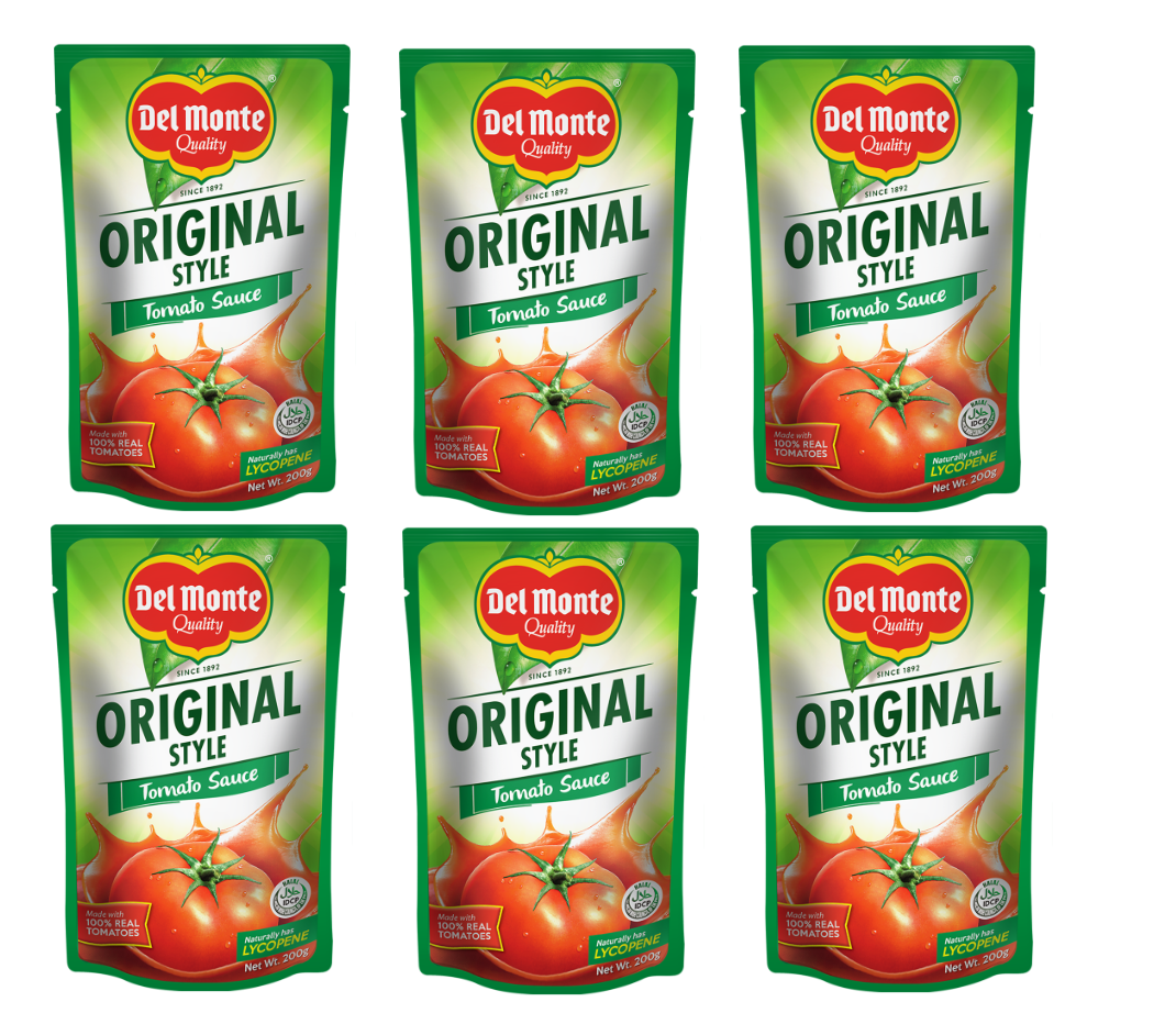 Del Monte Original Style Tomato Sauce with 100 Real Tomatoes 200g
