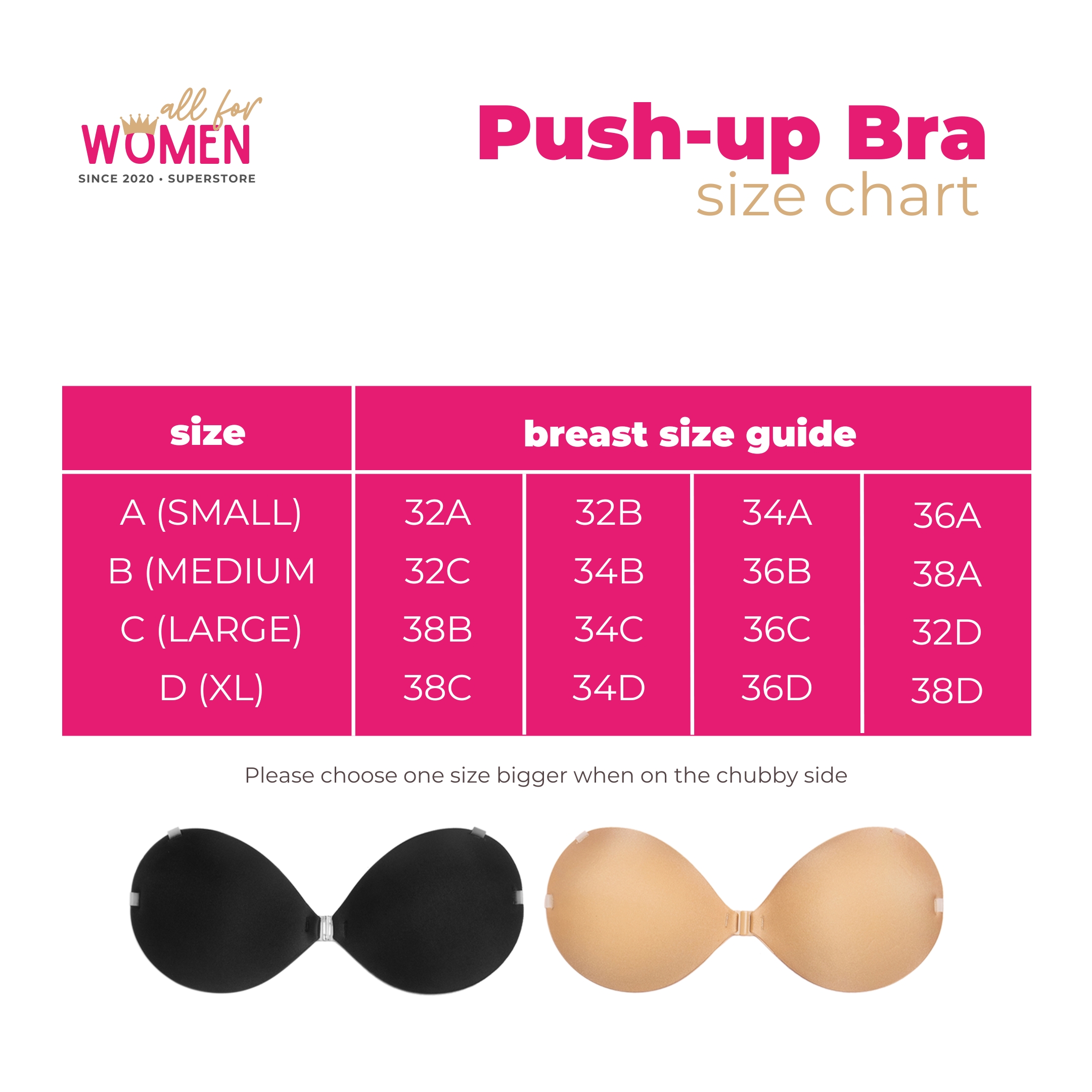 Premium BREAST LIFT Adhesive Push-up Bra with FREE Invisible Strap Breast  Enhancer Bra Adhesive Bra