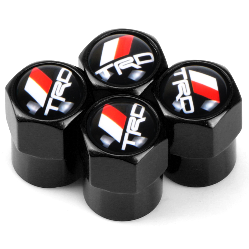 4pcs TRD Car Wheel Tire Valves Tyre Stem Air Caps Cover Lazada PH